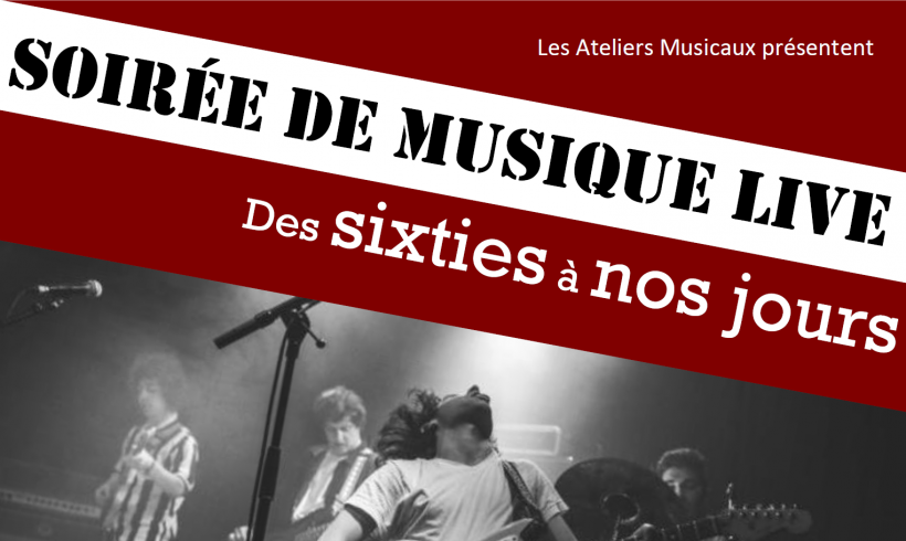 CONCERT LIVE 9 AVRIL 2022 A 19H30 au Foyer rural de GAMBAIS