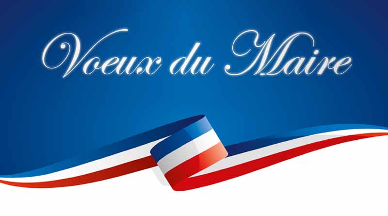 Vous êtes cordialement invités à la cérémonie des voeux du maire le dimanche 12 janvier à 11h00 au foyer rural