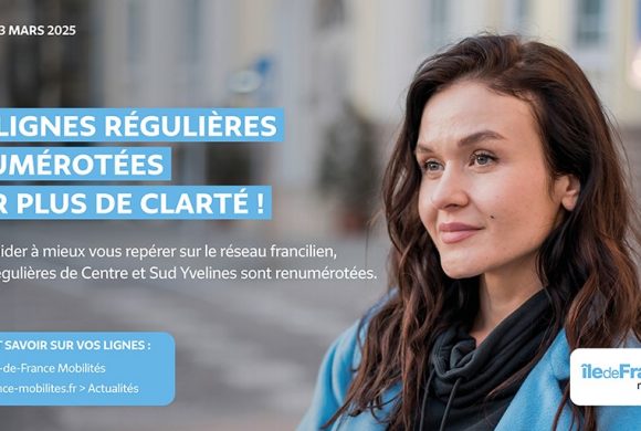 Nouvelle numérotation des lignes de bus en Centre et Sud Yvelines