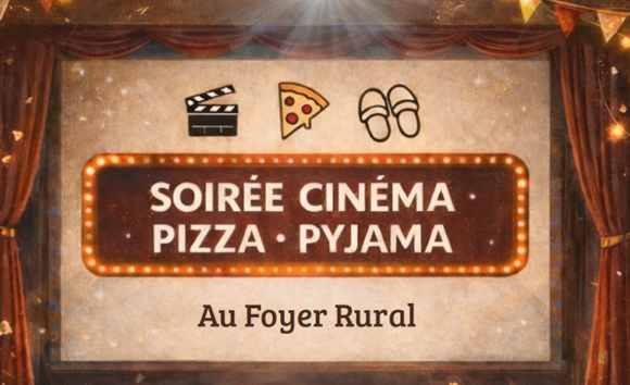 L&rsquo;APE DE TACO VOUS PROPOSE UNE SOIREE CINEMA PIZZA-PYJAMA