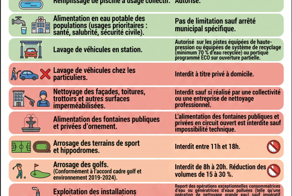 Arrêtés préfectoraux des 25 et 26 Juin concernant l&rsquo;épisode de canicule