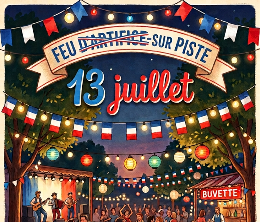 Même s’il fait trop chaud pour le feu d’artifice, venez vous restaurer et danser Même s’il fait trop chaud pour le feu d’artifice, venez vous restaurer et danser